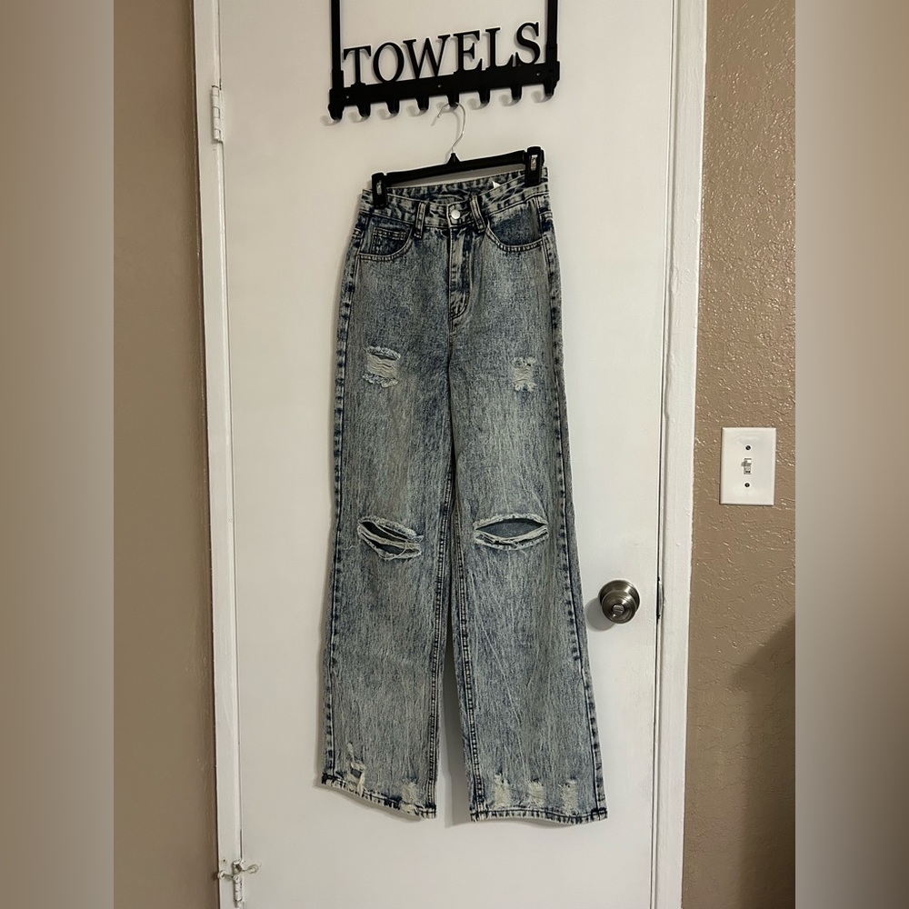 high rise (long) jeans